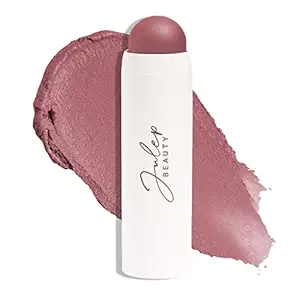 Julep Skip The Brush Cream to Powder Blush Stick - Muted Mauve - Blendable and Buildable Color - 2-in-1 Blush and Lip Makeup Stick