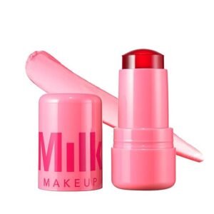 Milk Makeup Cooling Water Jelly Tint ? Long-Lasting Sheer Lip + Cheek Stain with Firming Vegan Collagen + Hydrating Aloe ? Transfer Proof, Buildable Lip Tint + Blush