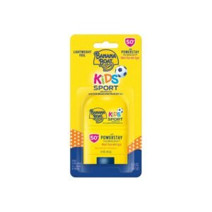 Banana Boat Sport Kids Sunscreen Stick SPF 50, 0.5oz | Travel Size Sunscreen for Kids, Childrens Sunblock SPF 50, Oxybenzone Free, 0.5oz