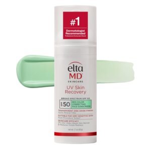 EltaMD UV Skin Recovery Face Sunscreen with Zinc Oxide, All Mineral, Safe for Sensitive Skin SPF 50