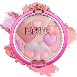 Physicians Formula Happy Booster Glow & Mood Boosting Blush, Silky Smooth Formula, Hypoallergenic, Blends Easily with Radiant Finish ? Natural