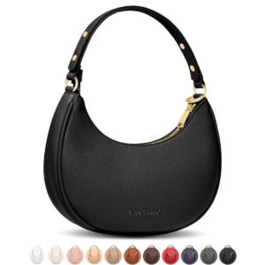 crescent bag for women RFID crossbody half moon purse