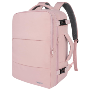 travel backpack for women TSA carry on laptop backpack pink