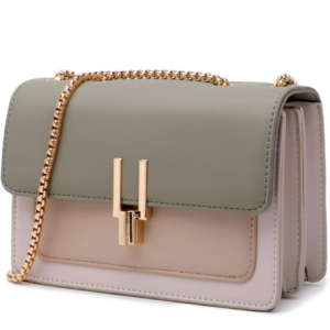 color block crossbody bag women faux leather stylish purse