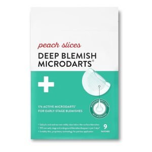 Deep Blemish Microdarts (9 ct) - Early Stage Pimple Patches for Face - Salicylic Acid, Niacinamide, Hyaluronic Acid, Tea Tree Oil & Cica - Vegan, Cruelty Free, Korean Skin Care & Beauty | Salicylic Acid, Tea Tree Oil, Niacinamide, Cica, Hyaluronic Acid