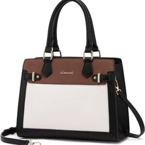 LOVEVOOK Purses and Handbags for Women, Tote Shoulder Bag Satchel Purse and PU Leather Top Handle for ladies