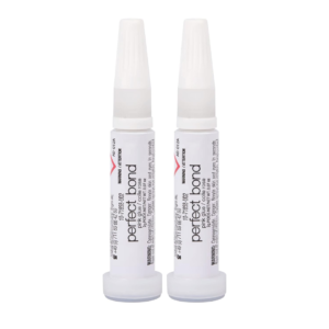 Nailene Perfect Bond Nail Glue, Super Strong, Durable, Easy to Apply Acrylic Nails, Press On Nails, Repairs Natural Nails, Quick Drying Nail Adhesive, Lasts 7 Days, Pink Tint, 2 g/0.07 oz, 2 Pack